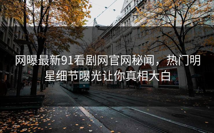 网曝最新91看剧网官网秘闻，热门明星细节曝光让你真相大白
